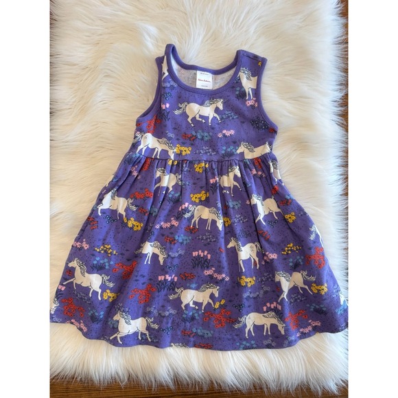 Other - Hanna Anderson purple unicorn twirl dress 3t